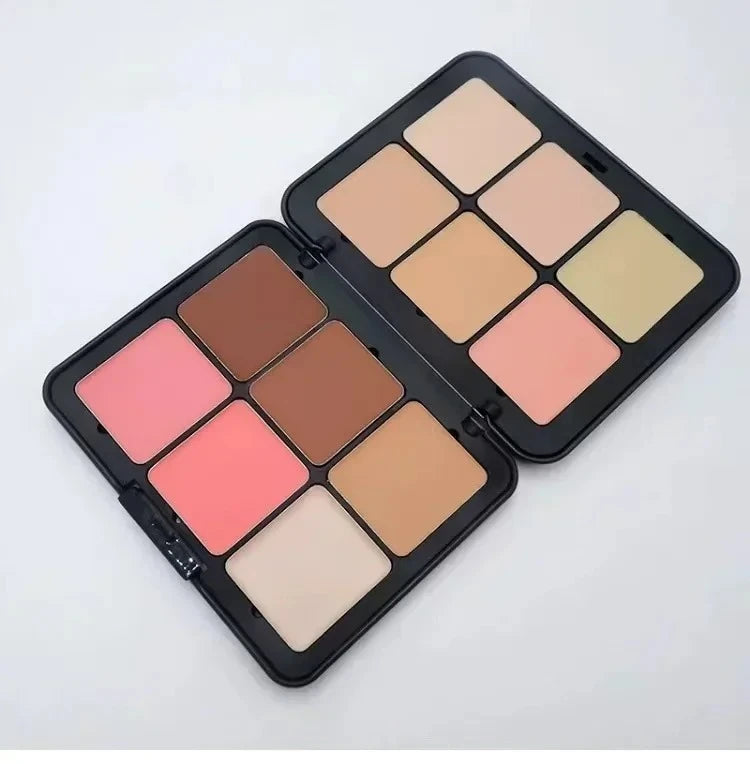 HD SKIN PALLTE 12color Makeup Face Foundation Blush Essentials Palette MAKEUP TOOL