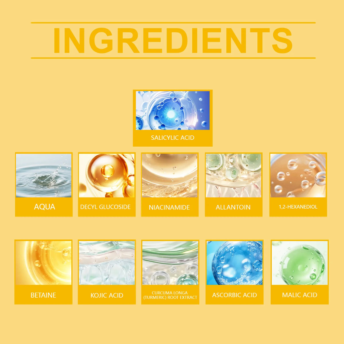 HOYGI Turmeric Shower Gel Moisturizing Smooth Skin Gentle Foam Body Cleansing Nicotinamide Whitening Brightening Body Wash 100ml