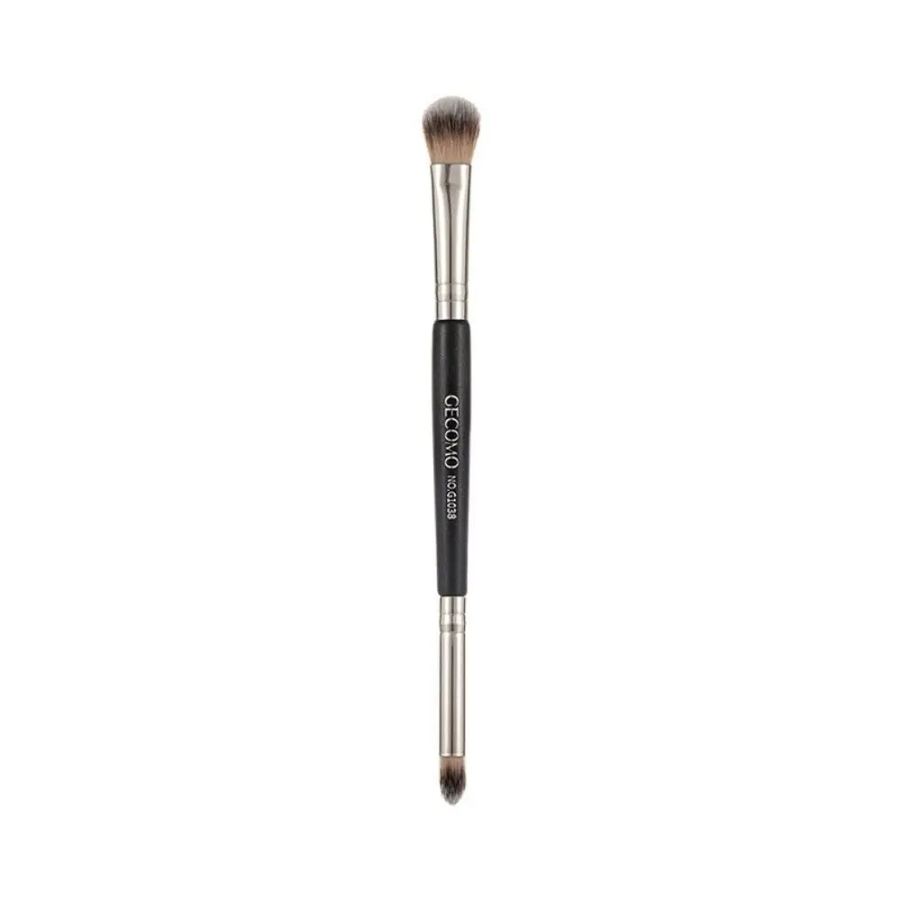 bristles Comfortable grip Beauty Tools Eye Cosmetic Brush Eye Shadow Brush Makeup Smudge Brush Double-ended Eyeshadow Brush