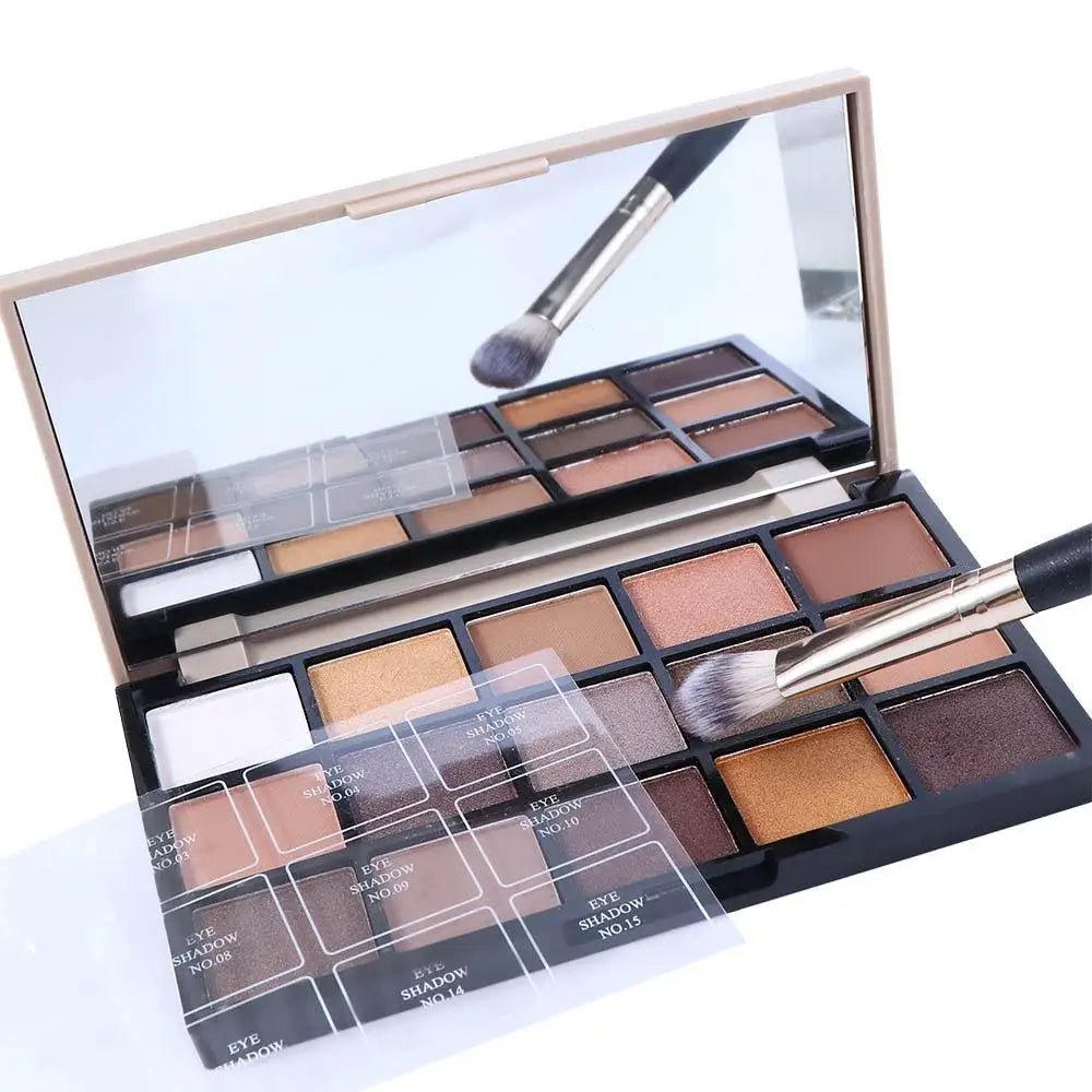 bristles Comfortable grip Beauty Tools Eye Cosmetic Brush Eye Shadow Brush Makeup Smudge Brush Double-ended Eyeshadow Brush
