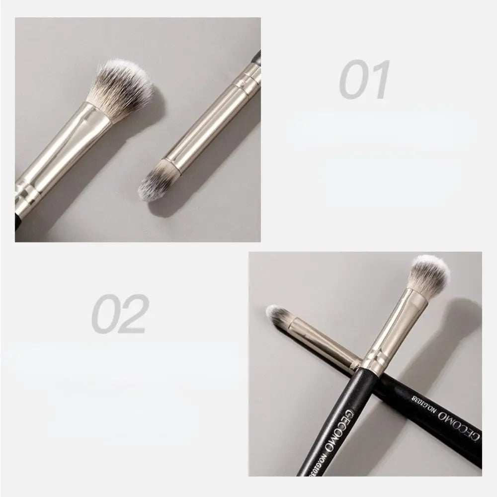 bristles Comfortable grip Beauty Tools Eye Cosmetic Brush Eye Shadow Brush Makeup Smudge Brush Double-ended Eyeshadow Brush