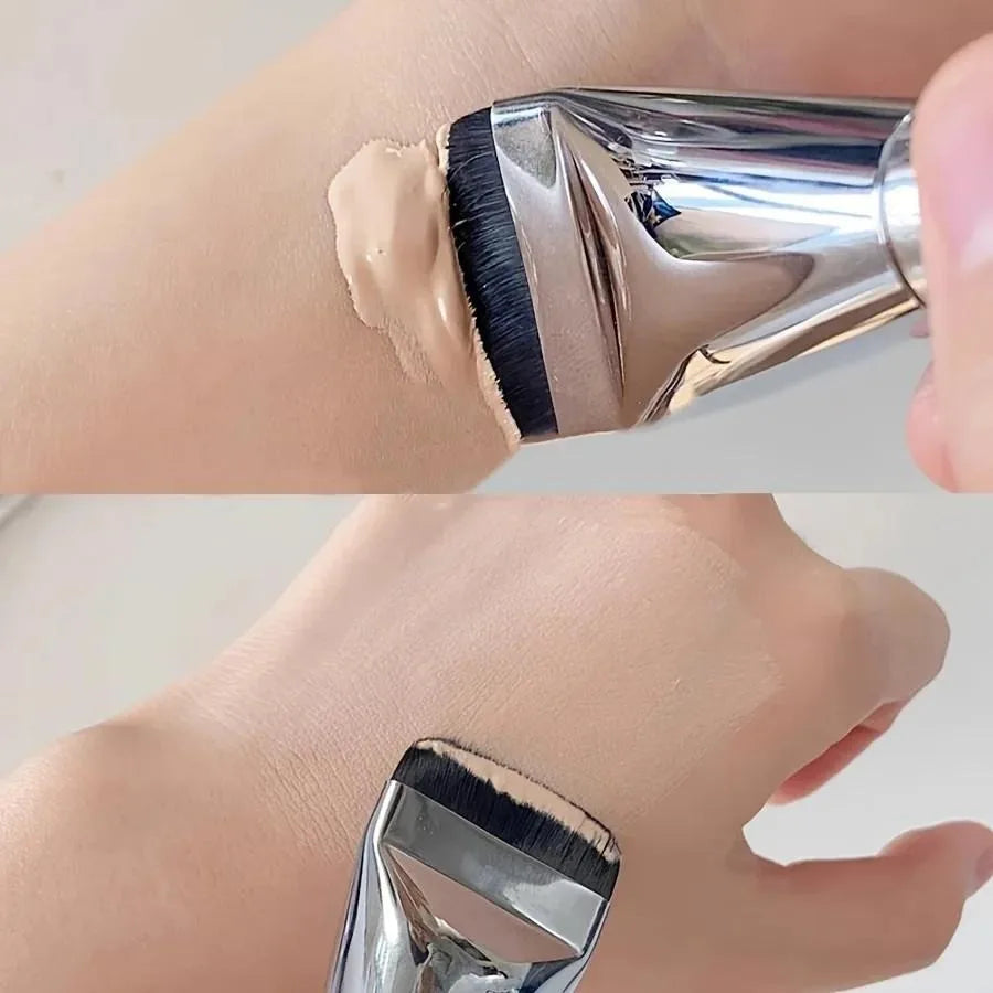 Beauty makeup tools one-word foundation brush do not eat powder flat head base makeup brush makeup brush