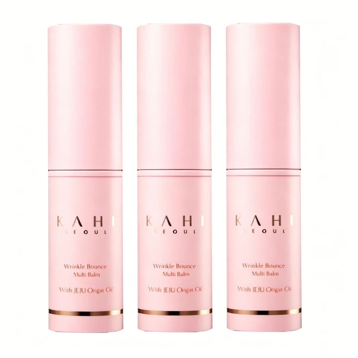 Korean Skin Care KAHI Wrinkle Bounce Multi Balm Stick,All-in-One Deep Hydrating Lip Balm Eye Cream Neck Cream Gift for Women
