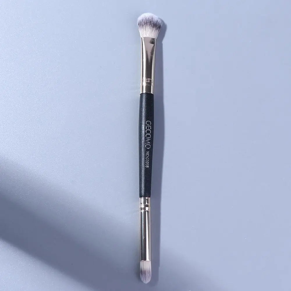 bristles Comfortable grip Beauty Tools Eye Cosmetic Brush Eye Shadow Brush Makeup Smudge Brush Double-ended Eyeshadow Brush