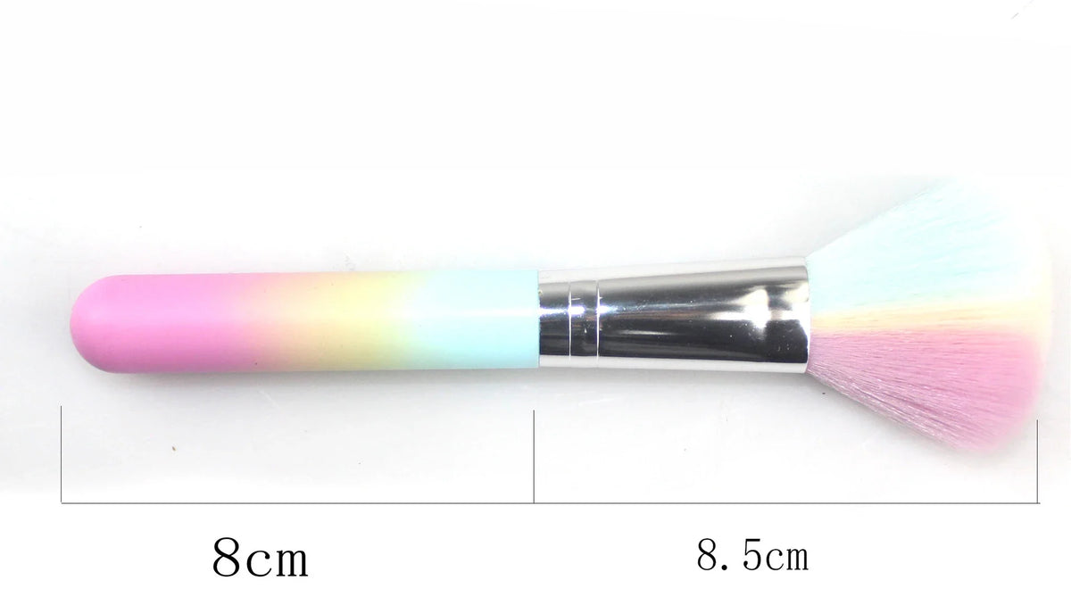 Color 10 Piece Set Makeup Brush Set Beauty Tools Eyeliner Concealer Powder Foundation Eyeshadow Gradient Fashion Makeup Brush