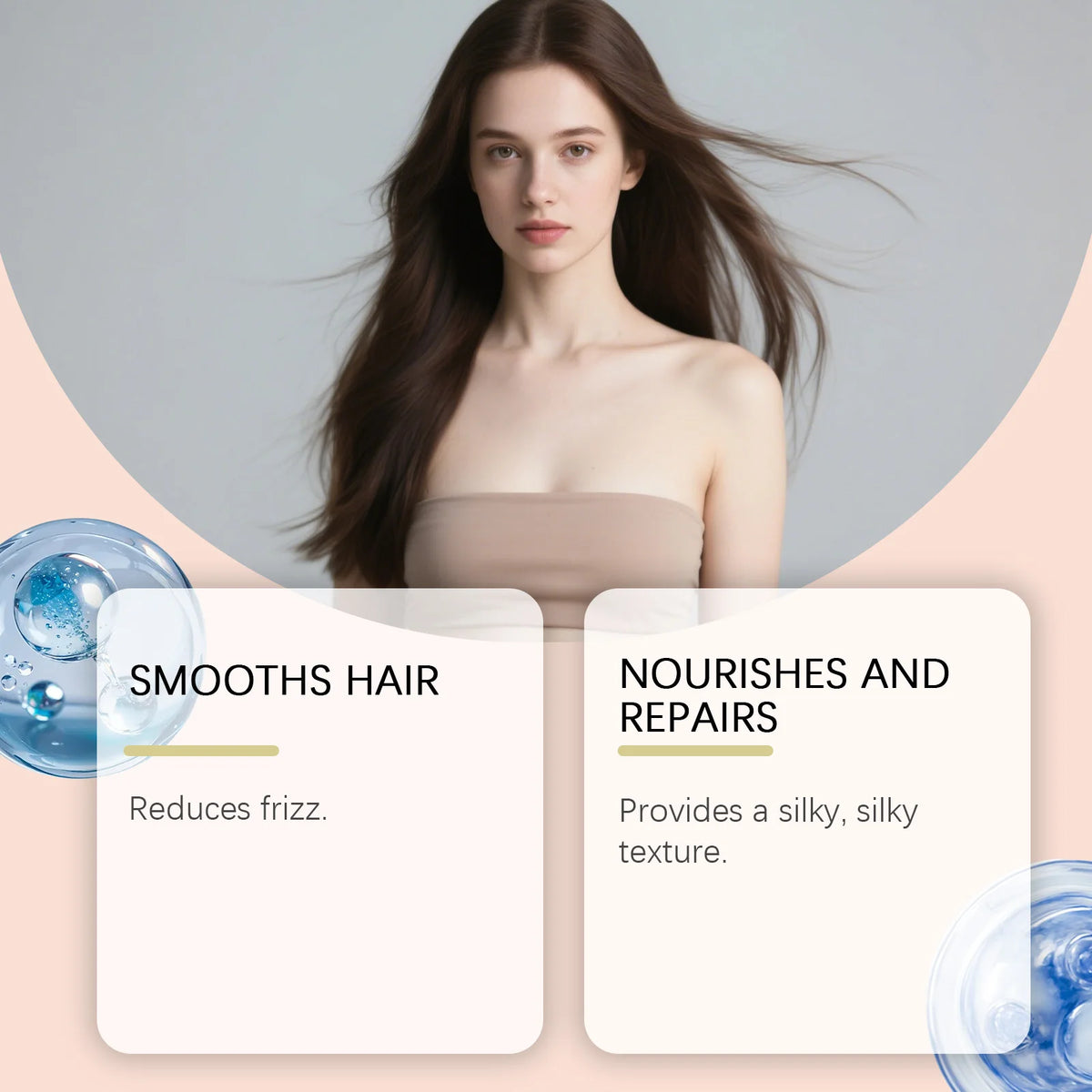 Hair Supple Care Cream Nourish Repair Soften Curly Hair Improve Dry Damaged Hair Long Lasting Healthy Shine Hair Care Product