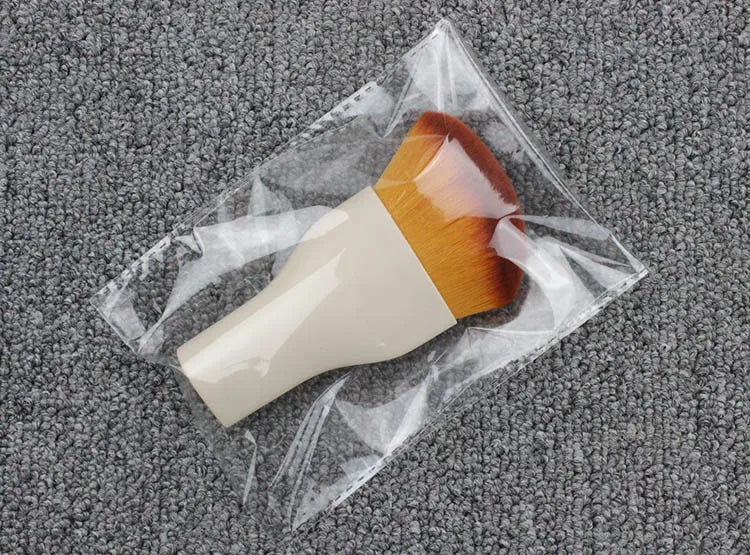 High Quality Cosmetics Beauty Tools, 1 Pcs Short Handle Foundation Makeup Brushes for Liquid BB Cream and Blusher Powder