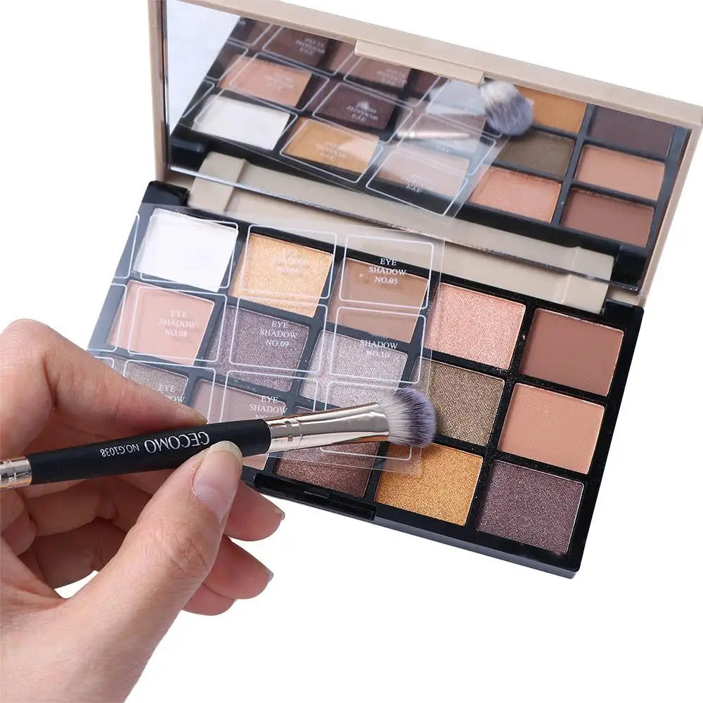 bristles Comfortable grip Beauty Tools Eye Cosmetic Brush Eye Shadow Brush Makeup Smudge Brush Double-ended Eyeshadow Brush