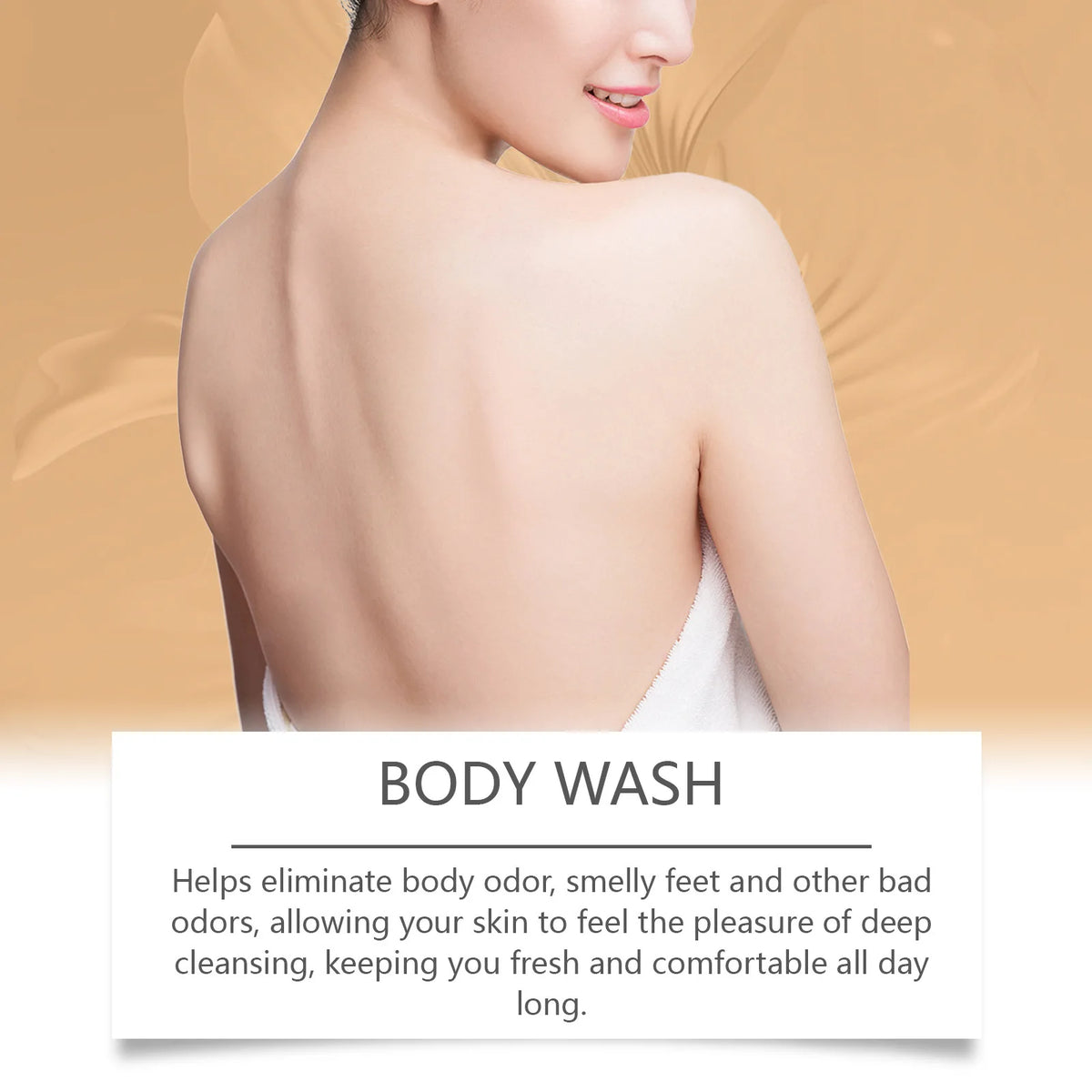 Persimmon Body Wash Shower Gel Body Odor Remover Rich Foam Deep Cleansing Improving Smoothness Nourishing Refreshing Body Care