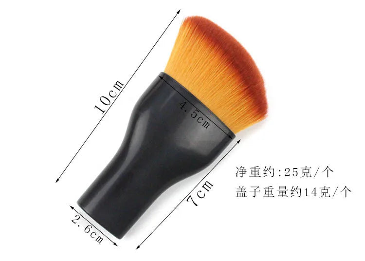 High Quality Cosmetics Beauty Tools, 1 Pcs Short Handle Foundation Makeup Brushes for Liquid BB Cream and Blusher Powder