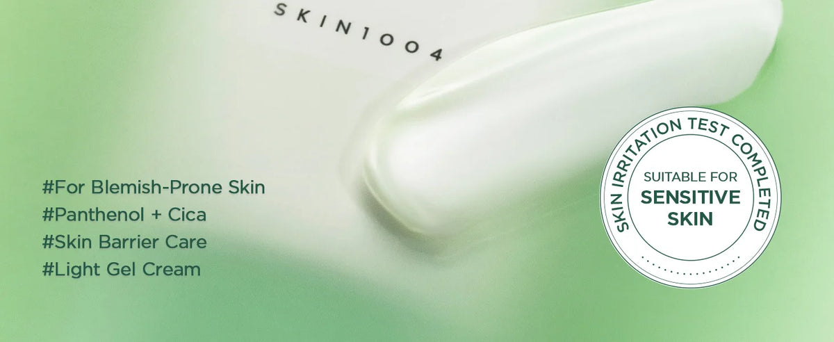 SKIN1004 Tea-Trica BS Cream Centella Asiatica Face Moisturizer Acne Soothing Repair Oily Blemish Prone Skin Korean Care 75ml
