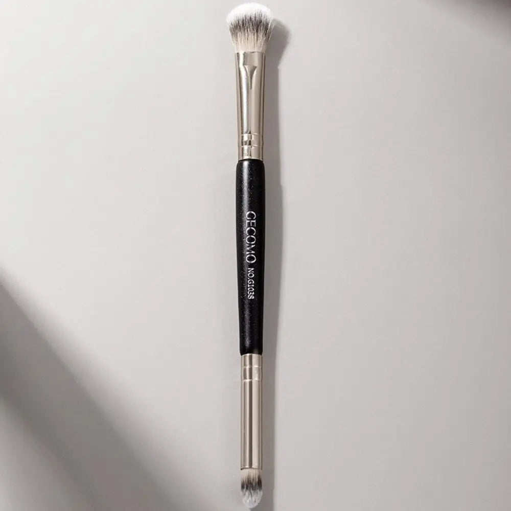 bristles Comfortable grip Beauty Tools Eye Cosmetic Brush Eye Shadow Brush Makeup Smudge Brush Double-ended Eyeshadow Brush