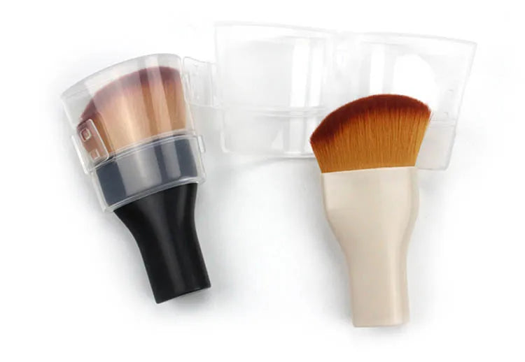 High Quality Cosmetics Beauty Tools, 1 Pcs Short Handle Foundation Makeup Brushes for Liquid BB Cream and Blusher Powder
