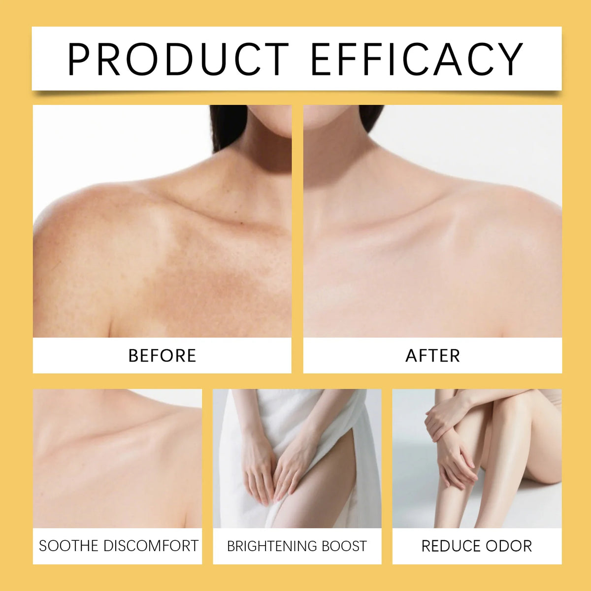 HOYGI Turmeric Shower Gel Moisturizing Smooth Skin Gentle Foam Body Cleansing Nicotinamide Whitening Brightening Body Wash 100ml