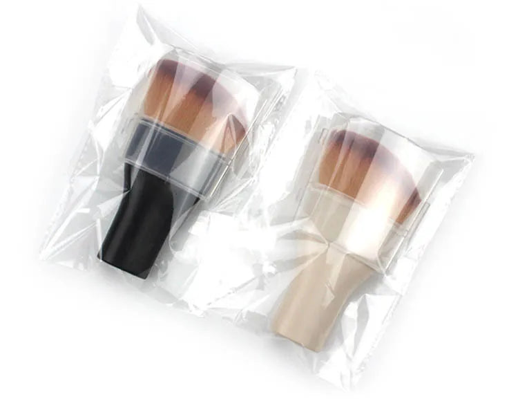 High Quality Cosmetics Beauty Tools, 1 Pcs Short Handle Foundation Makeup Brushes for Liquid BB Cream and Blusher Powder