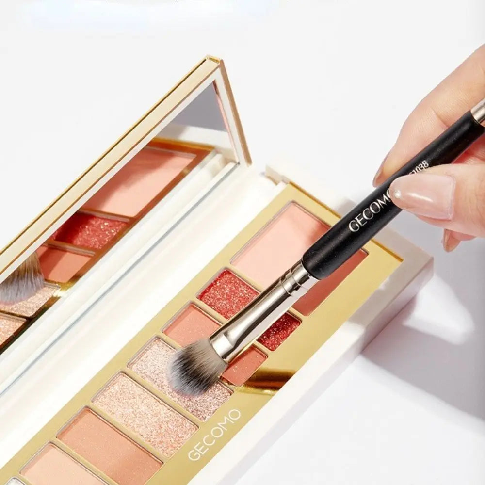bristles Comfortable grip Beauty Tools Eye Cosmetic Brush Eye Shadow Brush Makeup Smudge Brush Double-ended Eyeshadow Brush